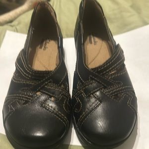 Clark’s 5 1/2 Leather Slip On Shoe